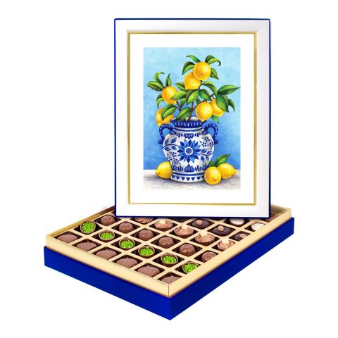Modern Limon Ağacı Kutusu Spesiyal Çikolatalı