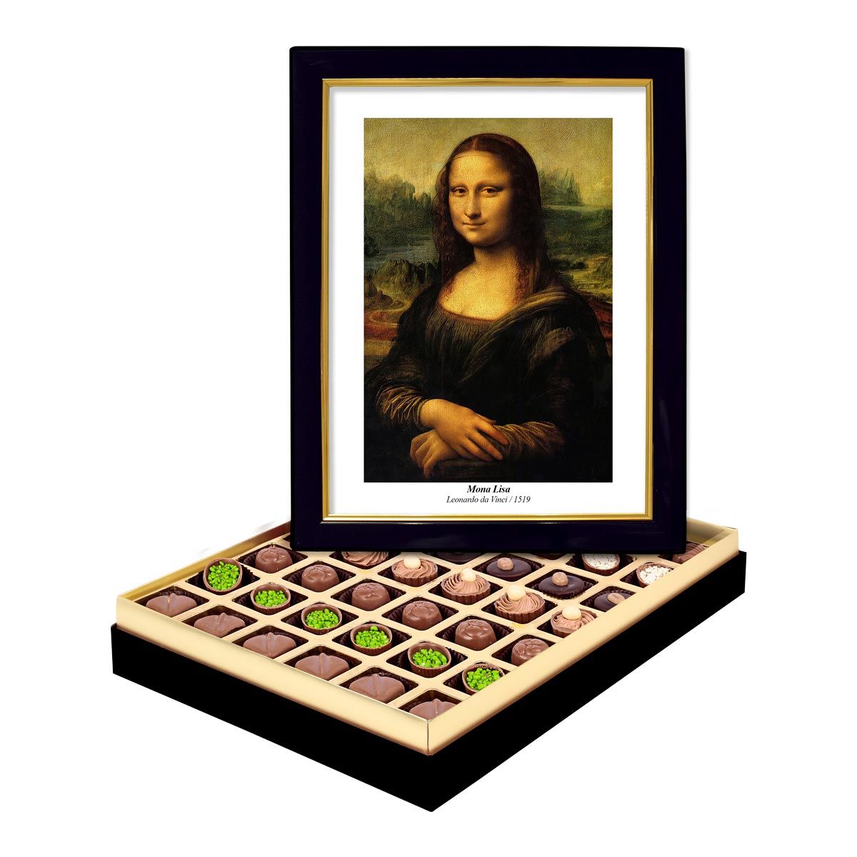 Modern Mona Lisa Kutusu Spesiyal Çikolatalı