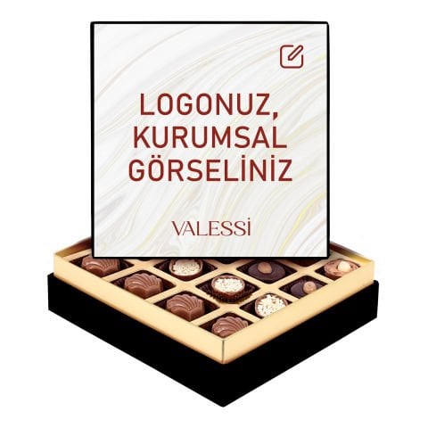 Kişiye Özel Tablo Kutuda Spesiyal Çikolata Küçük Boy (192 gr.)