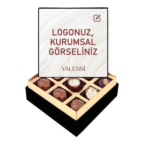 Kişiye Özel Tablo Kutuda Spesiyal Çikolata Mini Boy (108 gr.)