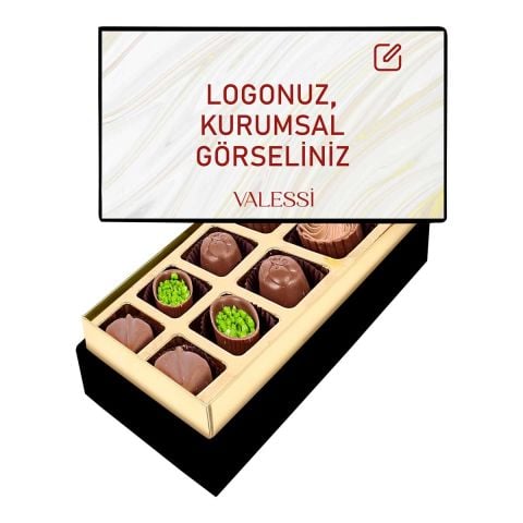 Kişiye Özel Tablo Kutuda Spesiyal Çikolata Mini Boy (108 gr.)
