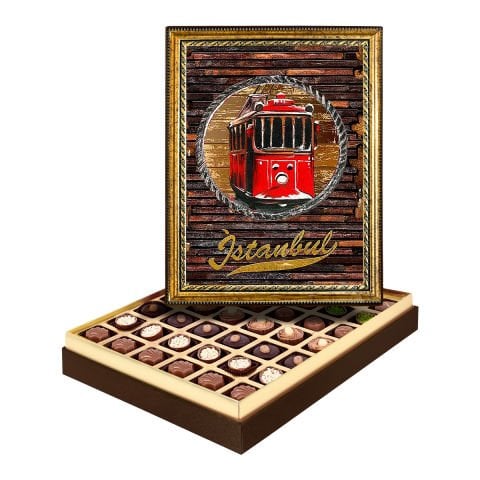 Eskitme İstanbul Çerçeveli Tablo Kutu