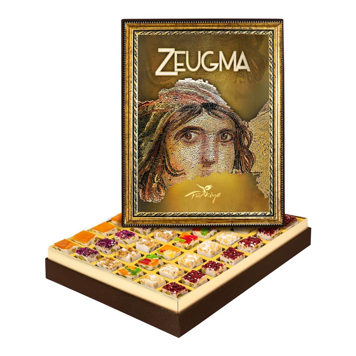 Zeugma  Çerçeveli Tablo Kutuda Çerezli Nugat