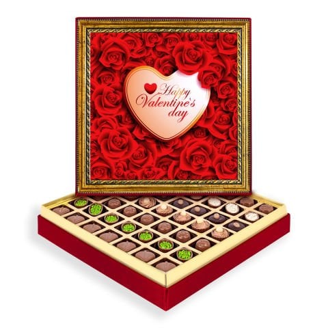 Sevgililer Günü Çerçeveli Tablo Kutu